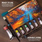 Daler Rowney Georgian Oil Colour Start Set 6x22ml | Oil Paint Set for Beginners & Artists - Image 6