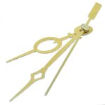 Jags Clock Hands 3 Inch Gold - Image 2