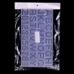 Alphabet and Number Resin Molds