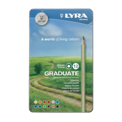 LYRA Graduate Graphite Colour Pencils Set of 12