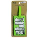 Jags Silicone Luggage Tag | Don't Make Me Chase You - Image 3