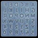 Alphabet Resin Mould