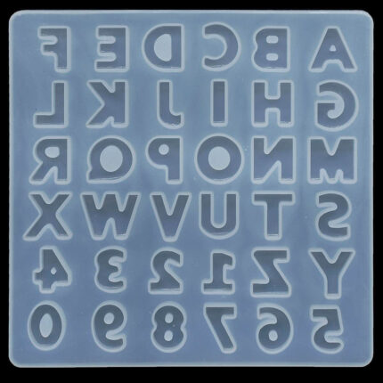 Alphabet Resin Mould