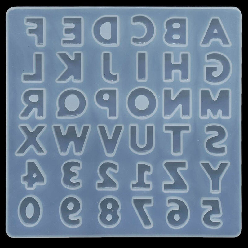 Alphabet Resin Mould