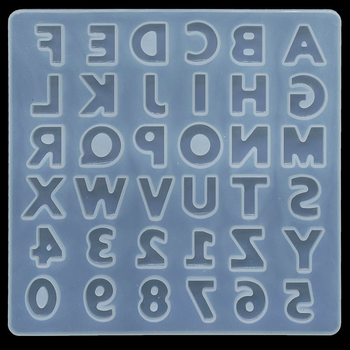 SMABCDSS Alphabet Resin Mould