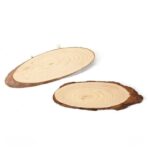 Wooden Slice Oval - Image 2