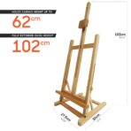 Mont Marte Traditional Elm Desk Easel (Brown) - Image 2