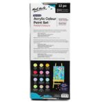 Mont Marte Acrylic Colour Pastel Paint Set Signature 12pc x 36ml - Image 3