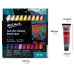 Mont Marte Acrylic Paint Set 36 Colors 36ml Multicolour - Image 2