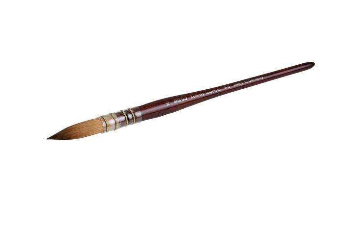Brustro Kolinsky Imitation Watercolour Quill Mop Size 10 - Image 2
