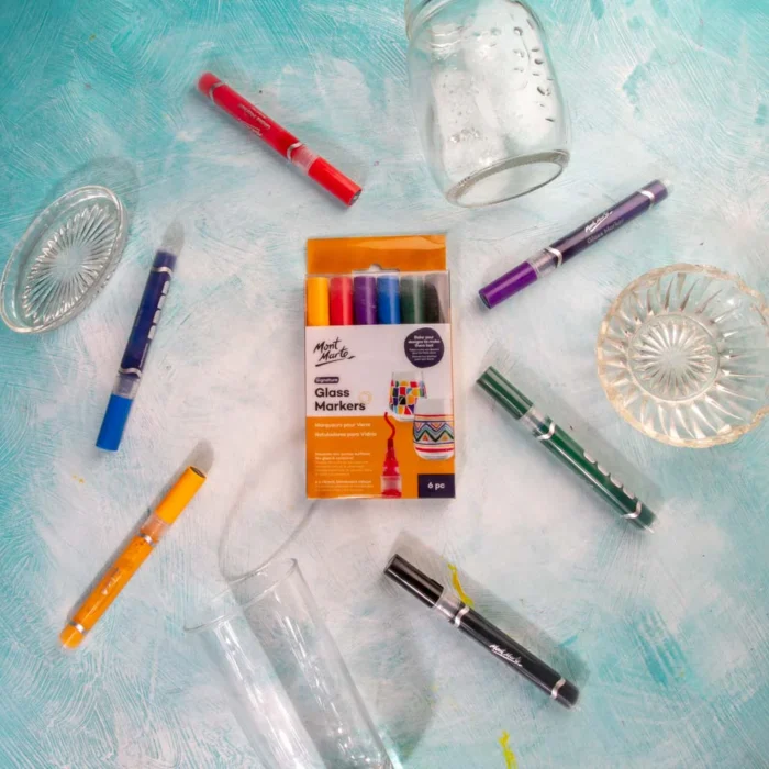 Mont Marte Glass Markers Signature 6pc - Image 4