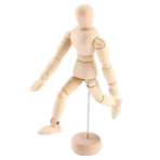 Artists Wooden Manikin Drawing Wooden Human