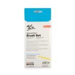 Mont Marte Natural Hair Flat & Angle Combo Brush Set 13 - Image 2