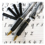 Mont Marte Calligraphy 2 Nib Pen Set Signature 8pc - Image 2