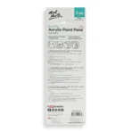 Mont Marte Dual Tip Acrylic Paint Pens Signature 2pcs - Image 4