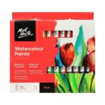 Mont Marte watercolour paint 12ml 24pcs.