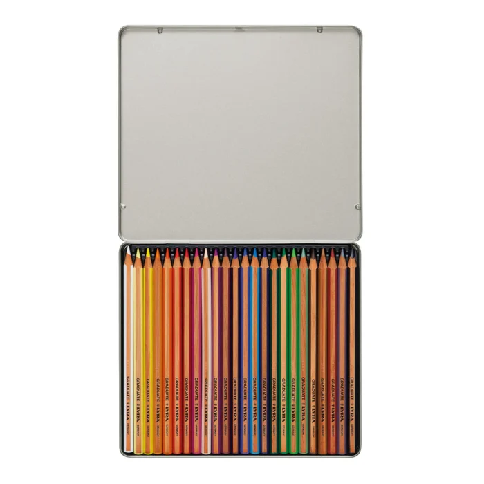 LYRA Graduate Coloured Pencil 24 Tin