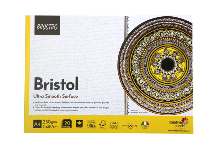 BRUSTRO Bristol Ultra Smooth Glued Pad