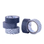 Brustro Timeless Patterns Washi Tapes (Set of 5 | 15mm x 5m)