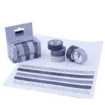 Brustro Timeless Patterns Washi Tapes (Set of 5 | 15mm x 5m)