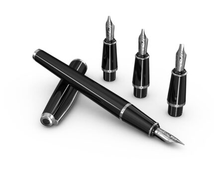 Scrikss | Calligraphy | Pen Set | Black | Medium, 1.1mm, 1.5mm, 2.3mm Nib
