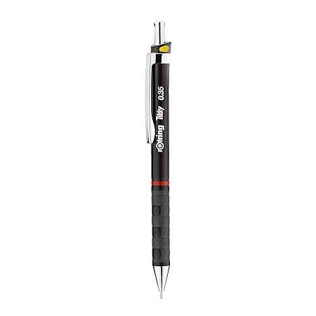 51sdUoUBajL._SY450_ Rotring | Tikky | 0.35 mm | Mechanical Pencil | Black