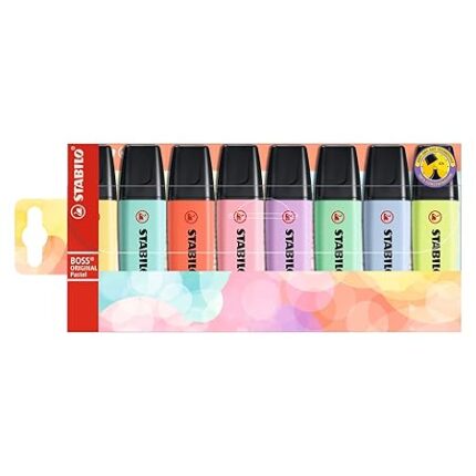 Stabilo | Boss Original | Pastel | Pack Of 8 Pcs