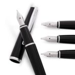 Scrikss | Calligraphy | Pen Set | Black | Medium, 1.1mm, 1.5mm, 2.3mm Nib