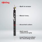 Rotring | Tikky | 0.35 mm | Mechanical Pencil | Black
