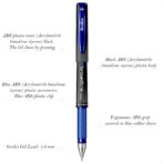 Scrikss | Office Broadline | 0.1mm | Gel Pen | Blue | Pack Of 12