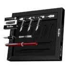 Scrikss | Calligraphy | Pen Set | Burgundy | Medium, 1.1mm, 1.5mm, 2.3mm Nib