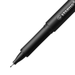 Stabilo | dr!ver Series | Premium Fineliner & Felt Tip | Pack of 4 | 0.4 MM | Black, Blue, Green, Red