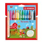 Stabilo | Power | Extra Thick Fibre-Tip | Pack of 12 | Multicolors