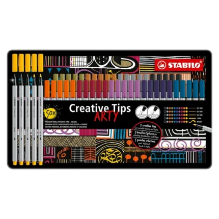 Stabilo Arty Creative Tips Multi Liner Set 50