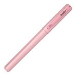 Scrikss Primeo Medium Nib Fountain Pen | 3 Cartridges Included | Stainless Steel Nib & ABS Body | Pink | in Blister Pack
