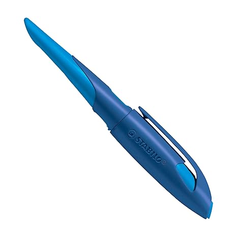 Stabilo | Easy Birdy | Fountain Pen | Left Handed | Blue-Azure | A nib