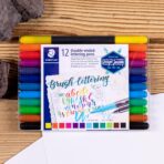 Staedtler Double-Ended Lettering Brush Pens