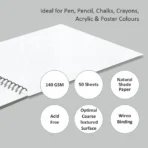 Anupam Artist Drawing Book-Acid Free Paper-160gsm - Image 3