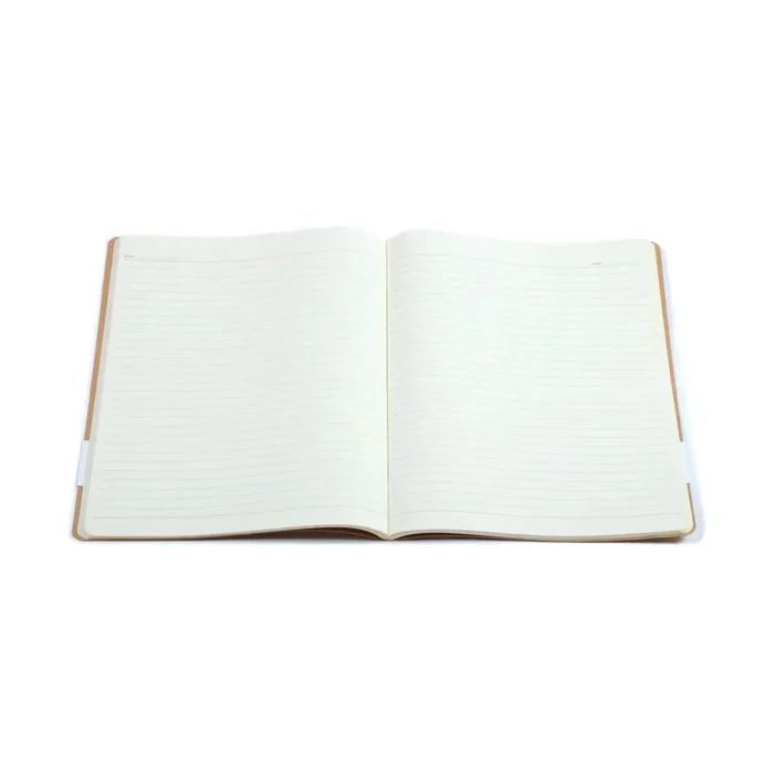 Anupam Eco friendly Eko Writing Journal With Kraft Paper Cover-Binding Stitches-A5-80 GSM-(120 Pages)