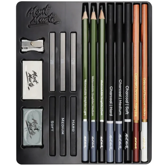 Mont Marte Sketch and Draw Collection Signature 17pc