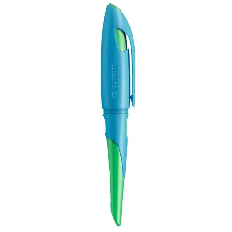 Stabilo | Easy Birdy | Fountain Pen | Left Handed | Sky Blue-Grass Green | A nib