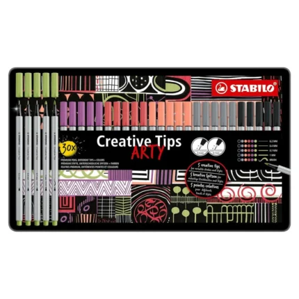 Stabilo Arty Creative Tips Multi Liner Set