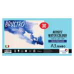 Brustro Artists' WC 100% Cotton CP 300gsm Jumbo - A3 (30 Sheets)