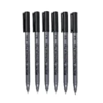 Brustro Technical Pen Black (Pack of 6)