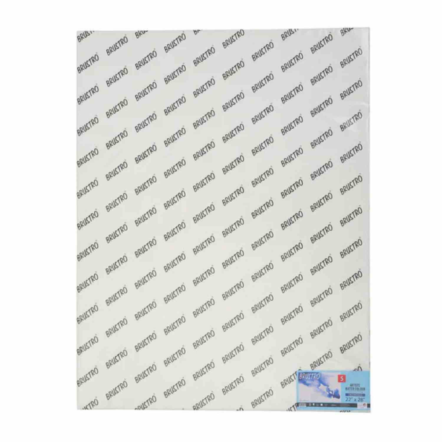 Brustro1214 Brustro Artists’ Watercolour Paper 100% Cotton CP 300 Gsm, Size – 22"x 28" ( 5 sheets ) - Image 1