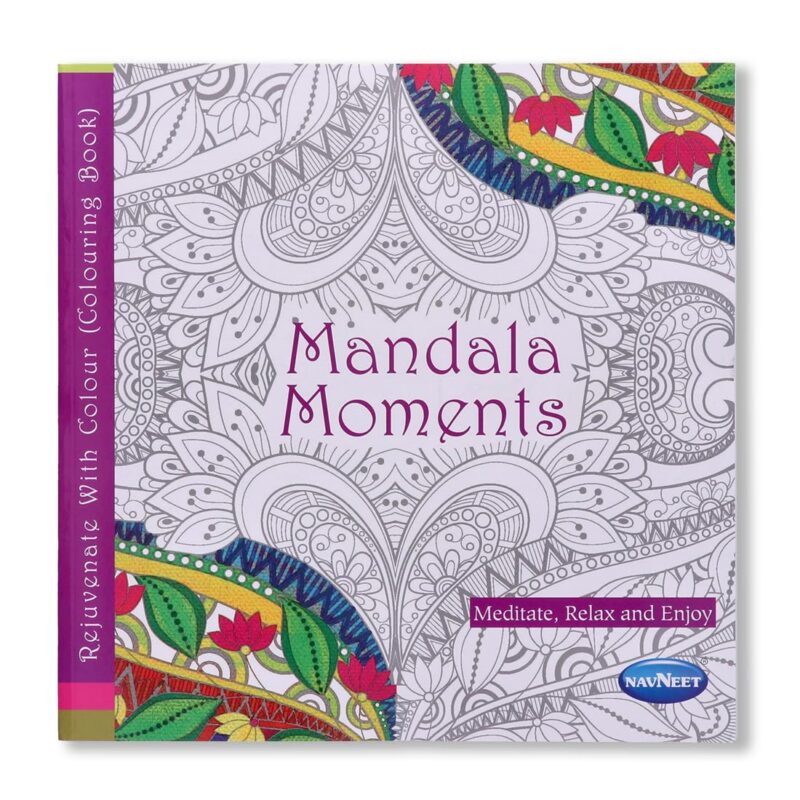 Navneet Adult Colouring Book 4- Mandala Moments