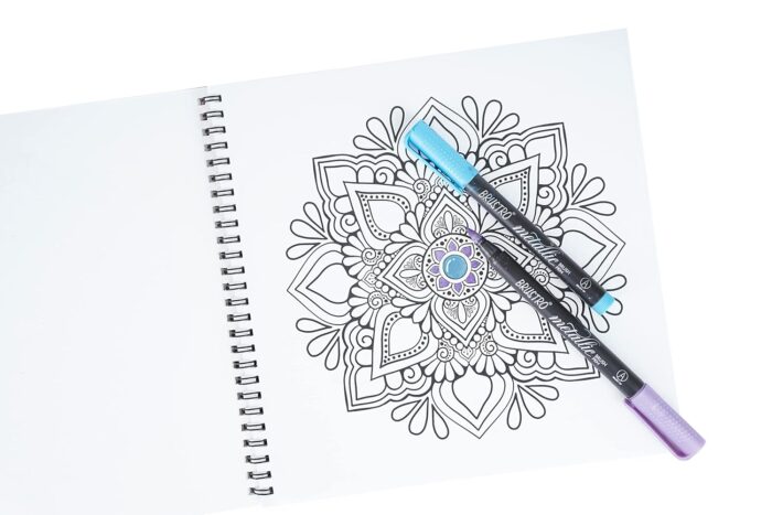 Brustro DIY Mandala Colouring Book