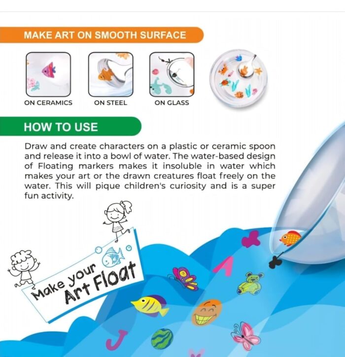 Doms Floating Markers 5MM Tip 12 Shades
