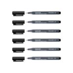 Camel FineLiner Pens Assorted pack of 6 pens with 6 free A6 postcards