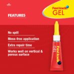 Fevikwik Gel One Drop Instant Adhesive 3g